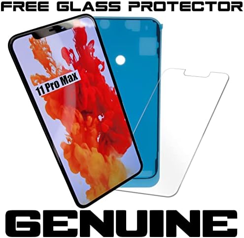 iPhone 11 Pro Max Screen Genuine OEM Soft OLED Full HD Screen and Digitizer Assembly - Keep Face ID and Get Waterproof Sticker and Screen Protector Included - Image 2
