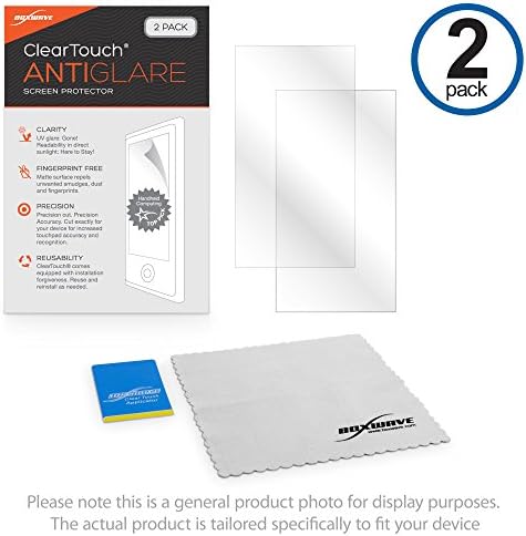 BoxWave Screen Protector Compatible With Elo E720061 (32 in) - ClearTouch Anti-Glare (2-Pack), Anti-Fingerprint Matte Film Skin - Image 5