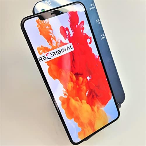 iPhone 11 Pro Max Screen Genuine OEM Soft OLED Full HD Screen and Digitizer Assembly - Keep Face ID and Get Waterproof Sticker and Screen Protector Included